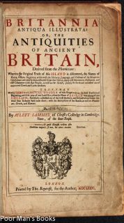 BRITANNIA ANTIQUA ILLUSTRATA, OR, ANTIQUITIES OF ANCIENT BRITAIN ILLS 