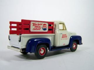 34 First Gear 1953 Ford F 100 Pickup Truck Pepsi Cola Bottling Co 19 