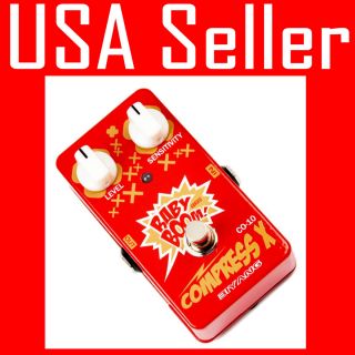 NEW Biyang CO 10 Compressor Guitar Effect Pedal   compress x baby boom