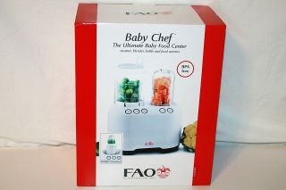 FAO Schwarz Baby Chef Ultimate Food Processor Steams Chops Warms More 