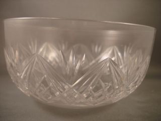 Baccarat Crystal Bowl Cut Glass Bowl / Rinser / Caviar Bowl 2 