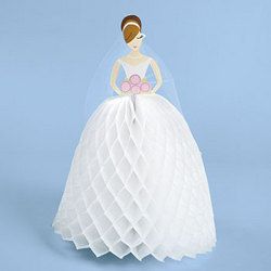 Bridal Bliss Tissue Centerpiece Bachelorette Party Wedding Shower 