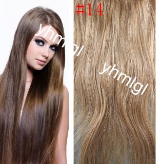   Choose Remy 7pcs Clip in Asian Real Human Hair Extensions 70g