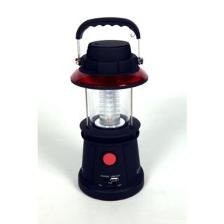  Zero Lighthouse Crank 12V Lantern Battery Charger With USB Output Port