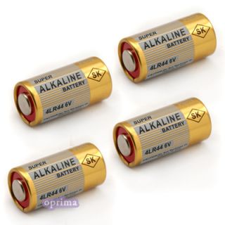 New 4 Bulk 4LR44 6V Alkaline Battery Batteries L1325 476A A544 Dog 