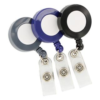 GBC Badgemates Retractable Badge Reels 10 Pack Assorted 3747217