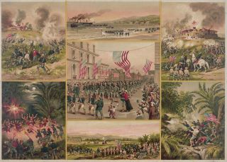 Battles of The Spanish American War Soldier 13x19 Print