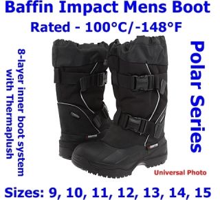 Baffin Impact Mens Boots Polar Series Sizes 9 10 11 12 13 14 15