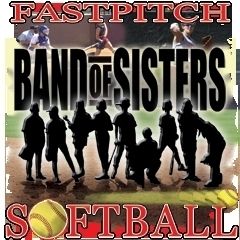 Fast Pitch Softball Band of Sisters Ballgame Speed Breaker Group Team 