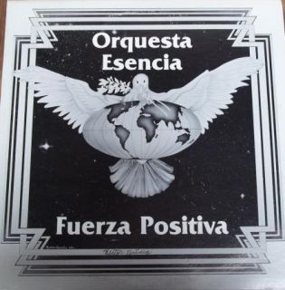 Private Latin Jazz Salsa LP Orquesta Esencia Fuerza Positiva Hear w 