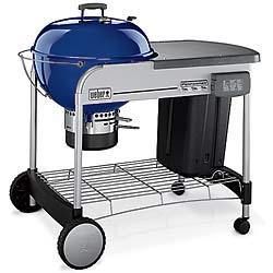 New Weber Performer Charcoal Barbeque Grill BBQ Blue