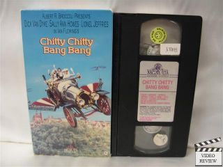 Chitty Chitty Bang Bang VHS Dick Van Dyke Benny Hill