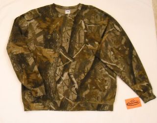 Mens Size XL Extra Large Team Realtree Camouflage Sweatshirt $22 00 
