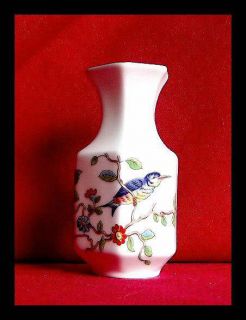We have an Aynsley Mini Bud Vase. Pembroke Bone China England. Birds 