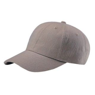 New Plain Low Profile Baseball Hat Cap Adjustable Strap Khaki