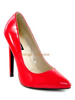   Sexy Stilettos High Heels Red Basic Evening Pumps Classic Shoes