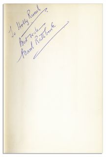 Basil Rathbone Signed Book Memoir re Sherlock Holmes