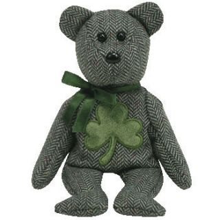Ty Beanie Baby 2 0 Mclucky The Irish Bear Internet Exclusive 8 Inch 