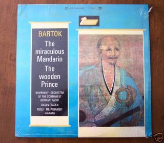Bartok Miraculous Mandarin Wooden Prince Reinhardt LP