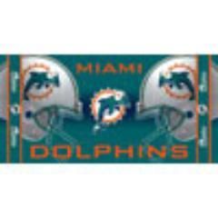 Miami Dolphins Beach Towel Bath Towel NFL Sport
