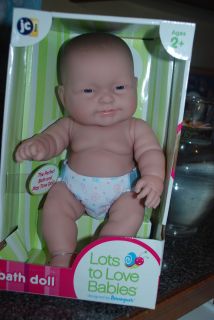 Berenguer Bath Playtime Doll Ages 2 Lots to Love w Teeth 12 inch Baby 