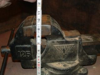 beastly old chicago 125 bench vise