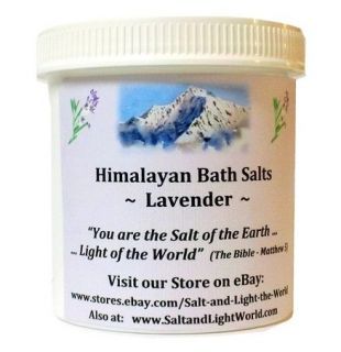   Scented Aroma Himalayan Crystal Bath Salts w Essential Oils