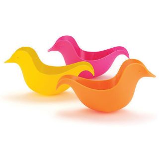 Skip Hop Dunck Stackable Bath Toys Pink Orange