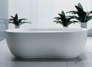 36x71 Free Standing Soaker Bathtubs Soaking Bath Tubs Aquatica White 