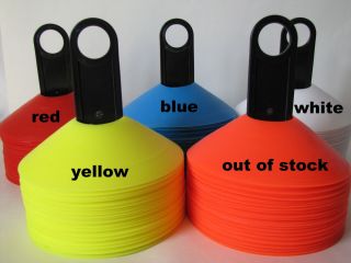    Marking Cones Football Soccer Basketball P E Sports Free Carrier NEW