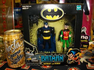 Batman Robin Figures 2001 Hasbro  Limited Edition Mint in Box 