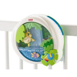Fisher Price® Rainforest Waterfall Peek a Boo Soother Crib Toy