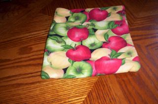 Microwave Baked Potato Bag in A Apple Print