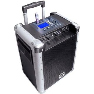 Pyle PCMX265B Battery Powered Portable PA System with USB SD DJ 