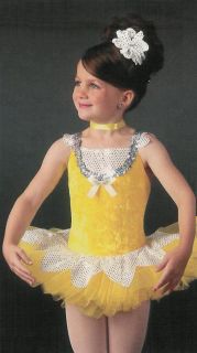 Tiny Dancer Music Box Dancer Ballet Tutu Dance Costume Dress Sz 