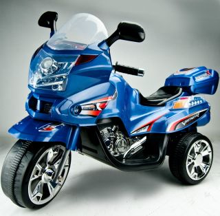 Kid Ride on 3 Wheels Motorcycle Bike 6V Electric Battery Powered Toy 