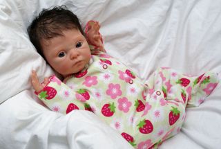 Reborn Adrie Stoete Suze Precious Baby Mackenzie All Cozy Baby