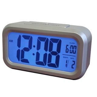 Westclox Large LCD Display Battery Digital Alarm Clock with Automatic 