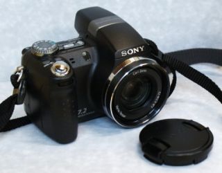 sony cybershot dsc h5 digital camera with case