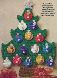 73X Crochet Pattern for Christmas Advent Calendar Countdown Beginner 
