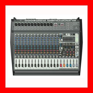 Behringer PMP6000 PMP 6000 20 Channel Powered Mixer New