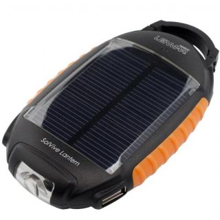 solvive lantern usb portable solar charger and battery 1700mah