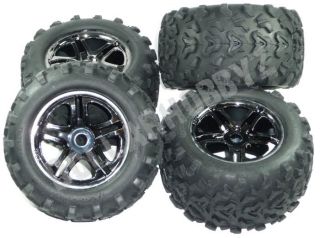 traxxas e maxx brushless edition 3908 tires wheels