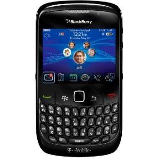   Blackberry 8520 Curve Black PDA BBM QWERTY KEYS GOOD USED CONDITION