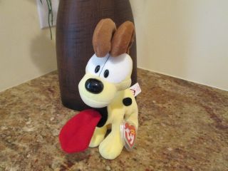 Retired Ty Beanie Baby Odie from The Garfield Collection Babies Babie 