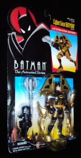 Batman & Robin Animated Cyber Gear Batman Action Figure DC Comic Toy 
