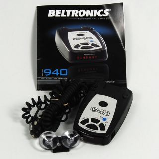   for auction is this pre owned beltronics vector 940 radar detector in