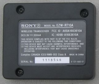   AIR Wireless Transceiver Card EZW RT10A from Sony BDV HZ970W BDV E770W