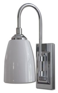   Lite LPL780C Battery Operated 9 LED Classic Chrome Wall Sconce