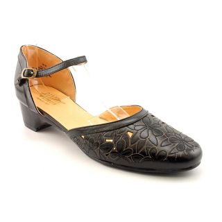 Beacon Penelope Womens Size 9 Black Leather Pumps, Classics Shoes
